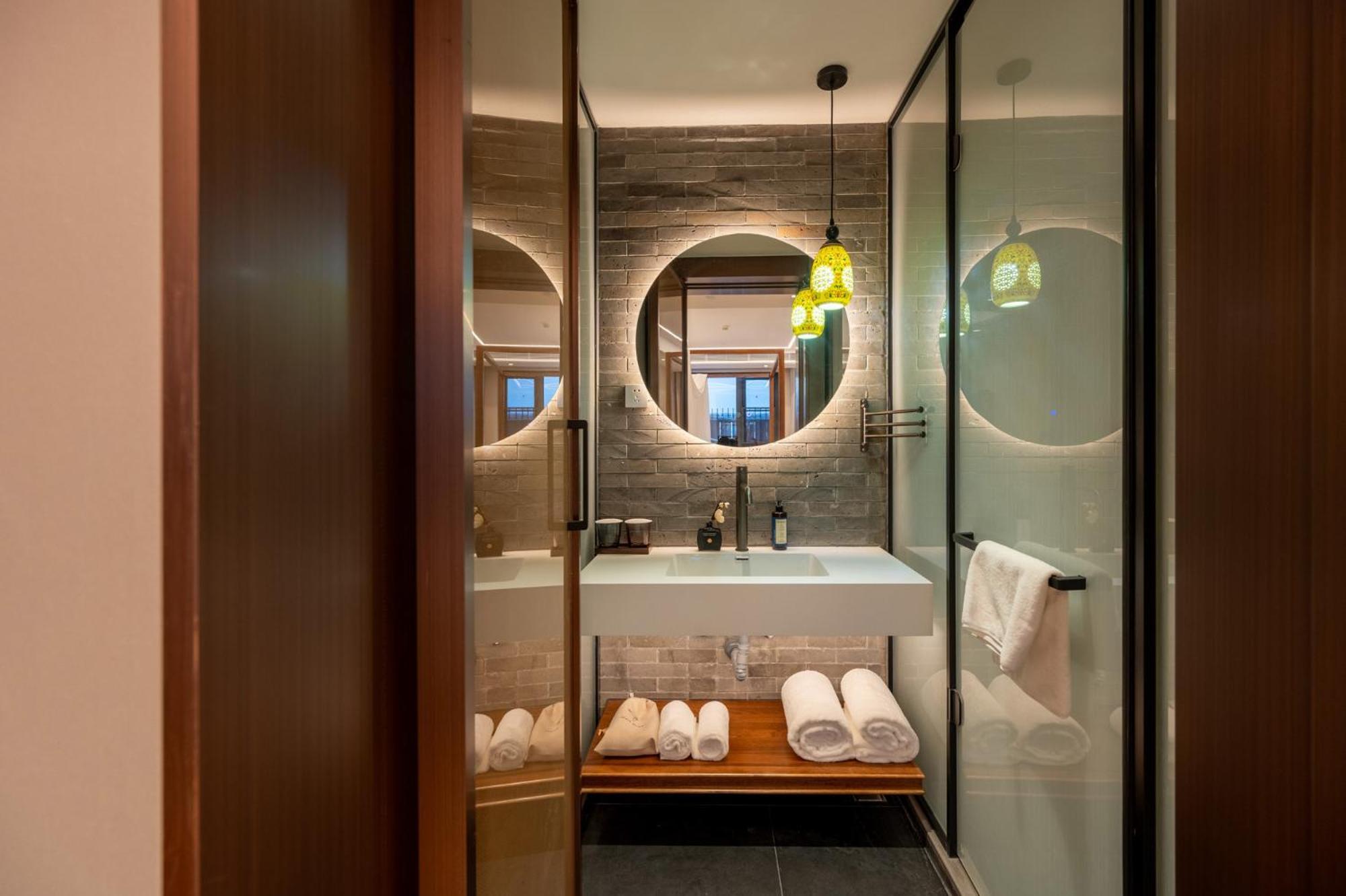 Fuxue Qiuguo Hotel Beijing Nanluoguxiang Siheyuan Branch ห้อง รูปภาพ