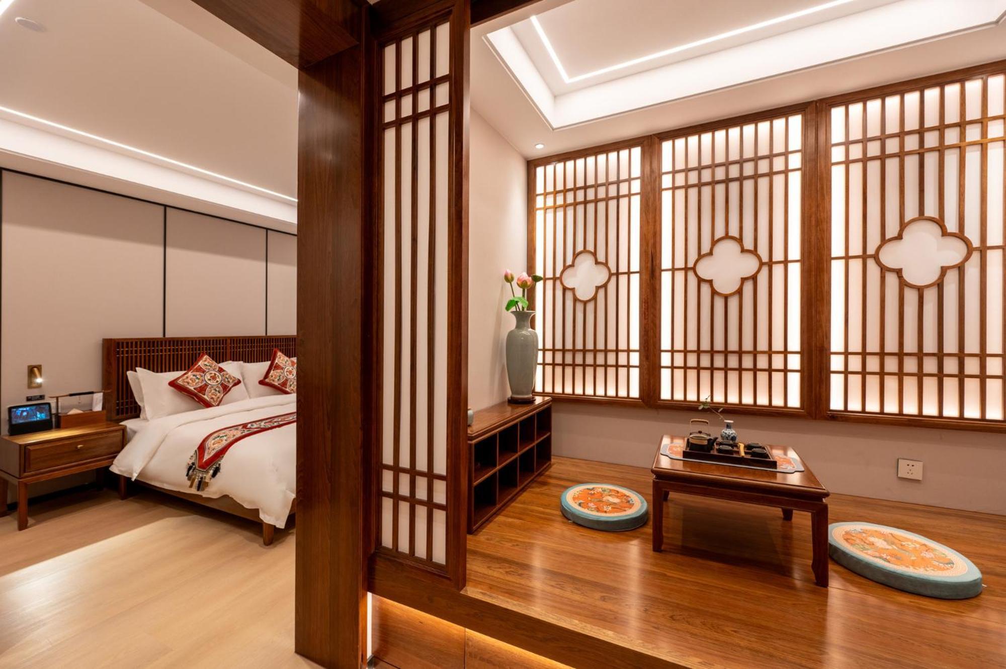 Fuxue Qiuguo Hotel Beijing Nanluoguxiang Siheyuan Branch ห้อง รูปภาพ