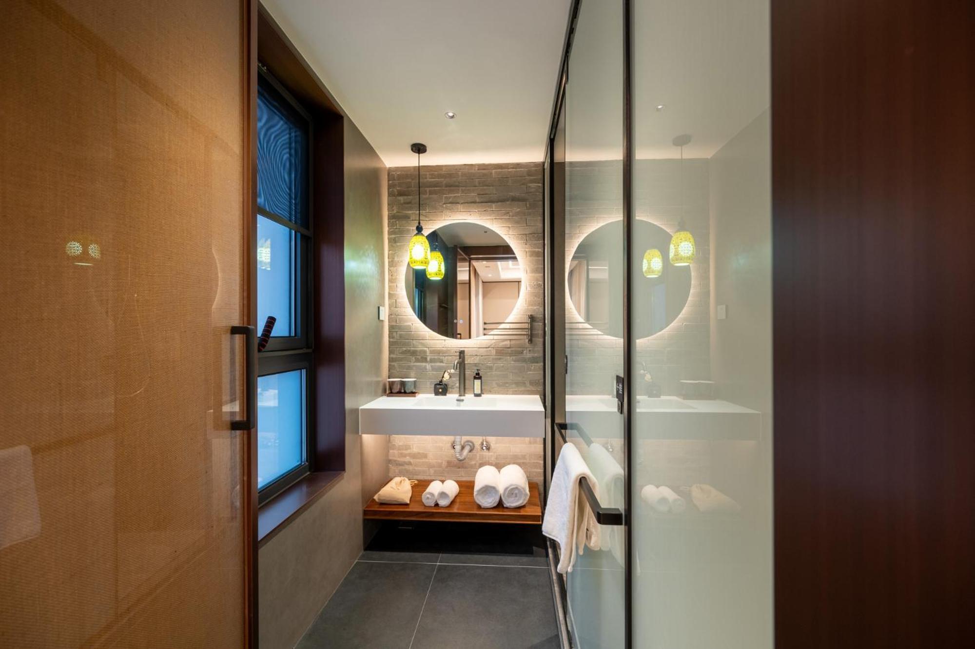 Fuxue Qiuguo Hotel Beijing Nanluoguxiang Siheyuan Branch ห้อง รูปภาพ