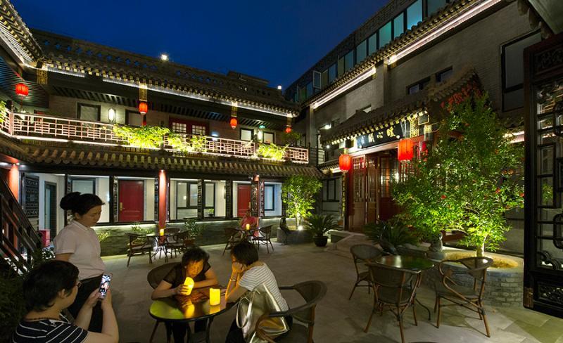 Fuxue Qiuguo Hotel Beijing Nanluoguxiang Siheyuan Branch ภายนอก รูปภาพ